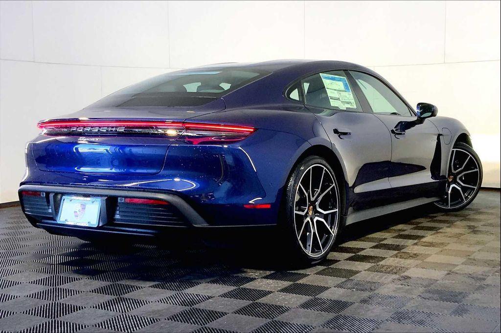 new 2025 Porsche Taycan car, priced at $125,545