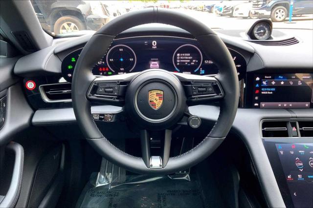 used 2025 Porsche Taycan car, priced at $99,991