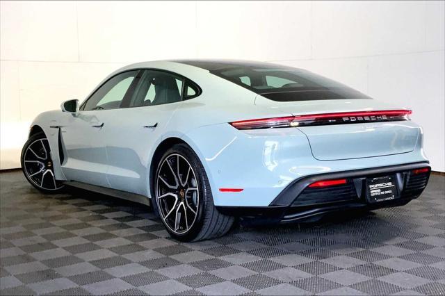 used 2025 Porsche Taycan car, priced at $99,991