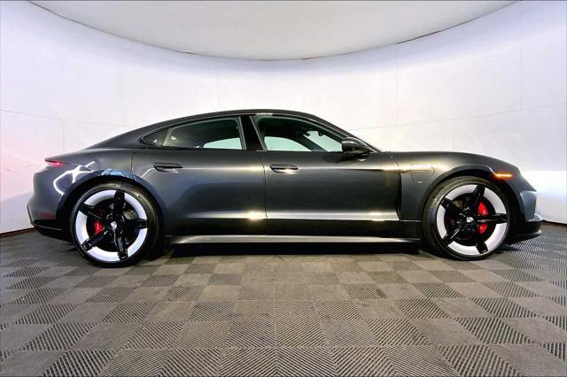 used 2025 Porsche Taycan car, priced at $124,991