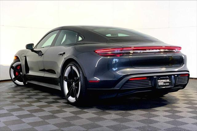 used 2025 Porsche Taycan car, priced at $124,991