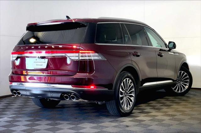 used 2022 Lincoln Aviator car, priced at $36,991