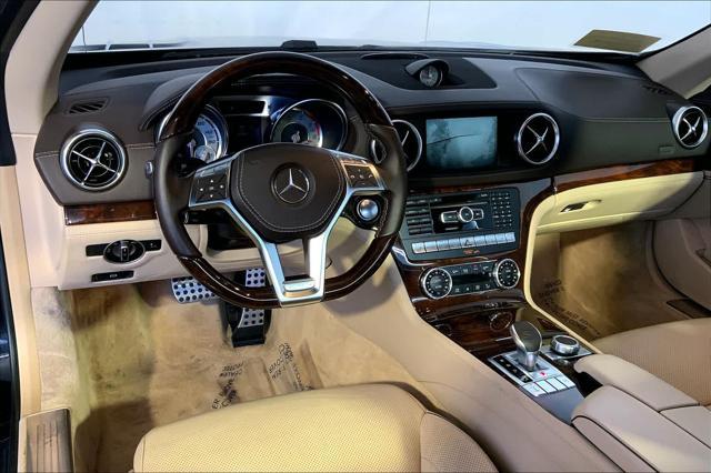 used 2015 Mercedes-Benz SL-Class car, priced at $29,991