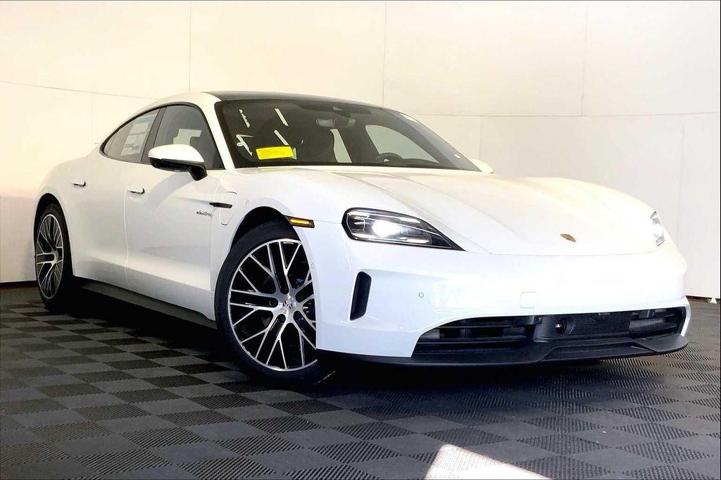 new 2025 Porsche Taycan car, priced at $131,715