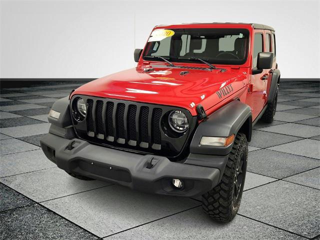 used 2020 Jeep Wrangler Unlimited car, priced at $30,495