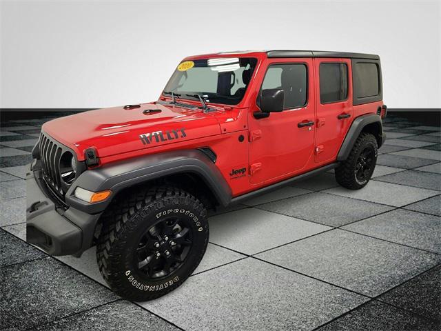 used 2020 Jeep Wrangler Unlimited car, priced at $30,495