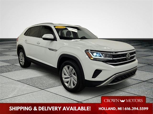 used 2020 Volkswagen Atlas Cross Sport car, priced at $24,195