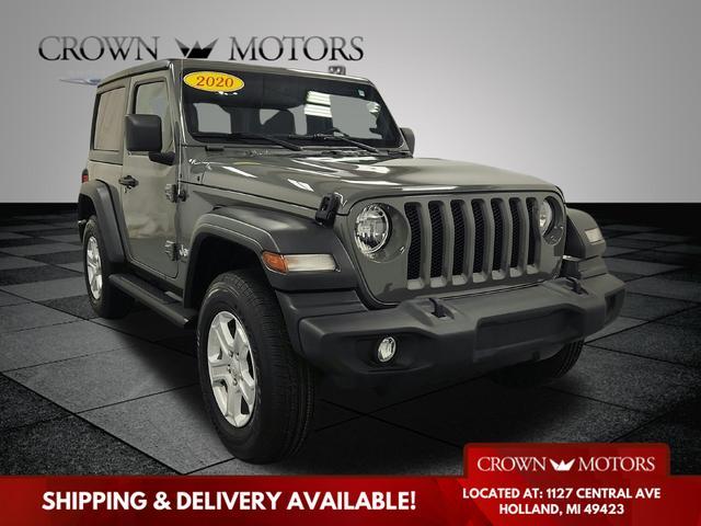 used 2020 Jeep Wrangler car, priced at $28,195