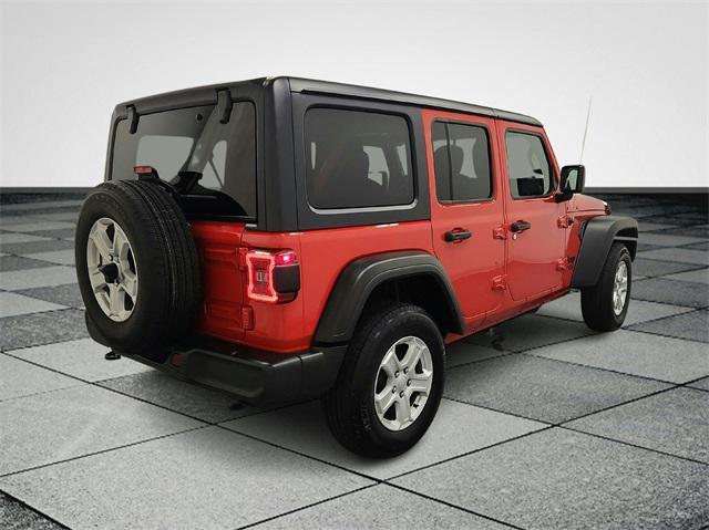 used 2021 Jeep Wrangler Unlimited car, priced at $32,095