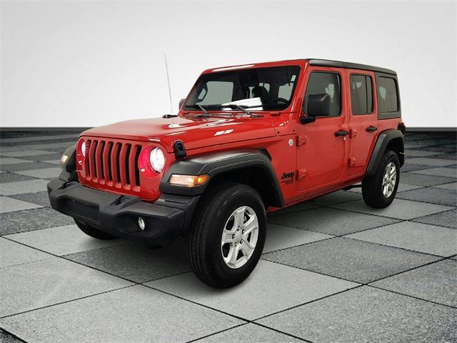 used 2021 Jeep Wrangler Unlimited car, priced at $32,095