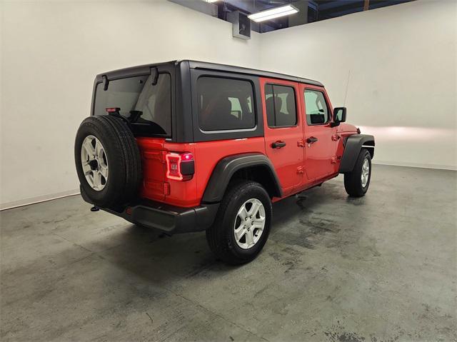 used 2021 Jeep Wrangler Unlimited car, priced at $32,095