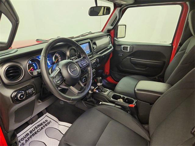 used 2021 Jeep Wrangler Unlimited car, priced at $32,095