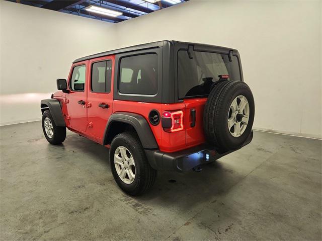 used 2021 Jeep Wrangler Unlimited car, priced at $32,095