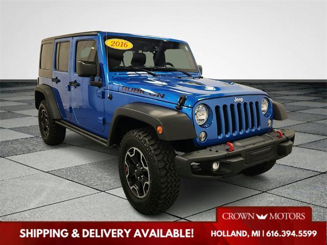 used 2016 Jeep Wrangler Unlimited car, priced at $32,495