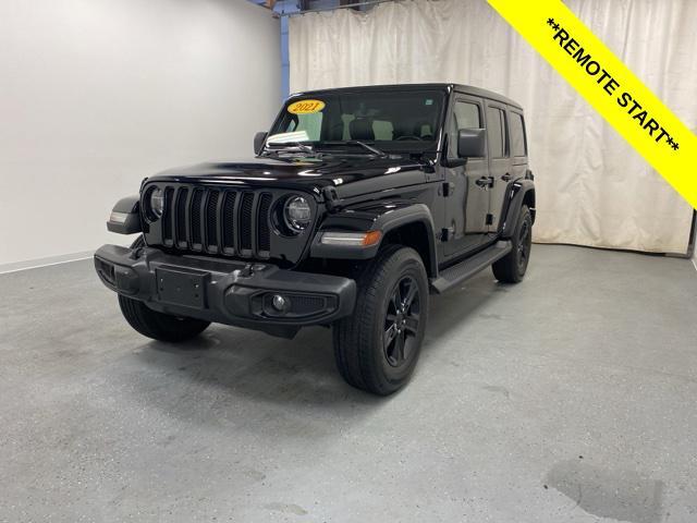 used 2021 Jeep Wrangler Unlimited car, priced at $38,695