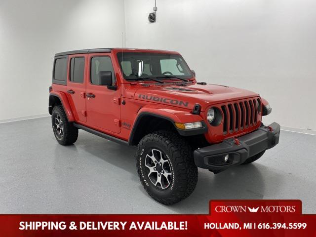 used 2021 Jeep Wrangler Unlimited car, priced at $41,721