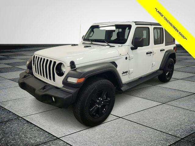 used 2021 Jeep Wrangler Unlimited car, priced at $31,195