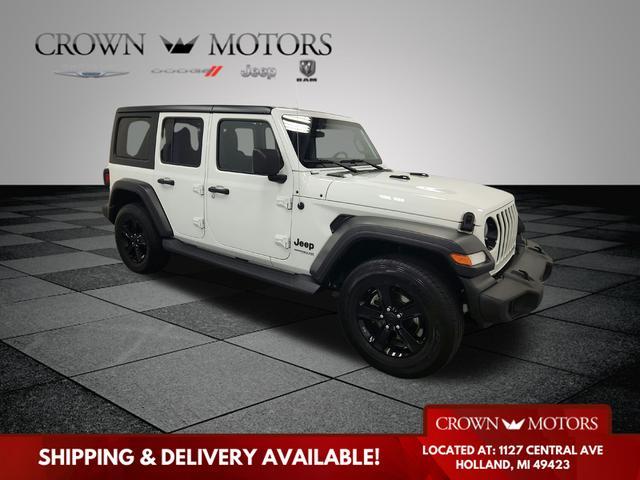 used 2021 Jeep Wrangler Unlimited car, priced at $31,195