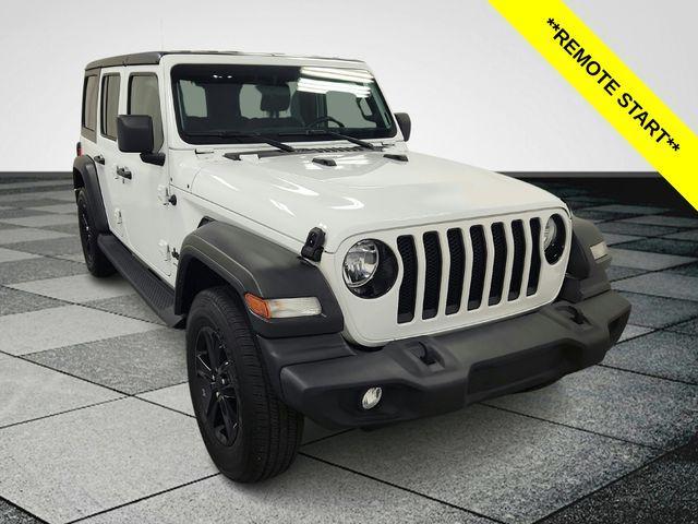 used 2021 Jeep Wrangler Unlimited car, priced at $31,195