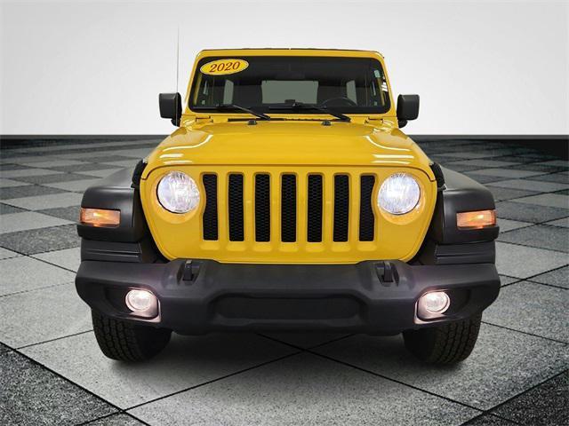 used 2020 Jeep Wrangler Unlimited car, priced at $28,662