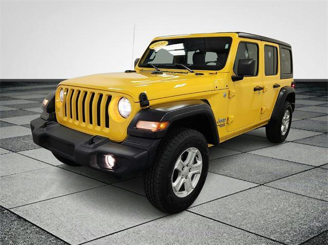 used 2020 Jeep Wrangler Unlimited car, priced at $28,662