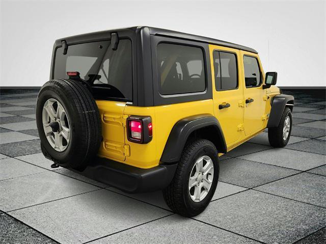 used 2020 Jeep Wrangler Unlimited car, priced at $28,662