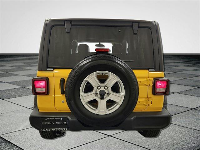 used 2020 Jeep Wrangler Unlimited car, priced at $28,662