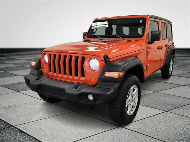 used 2020 Jeep Wrangler Unlimited car, priced at $31,259