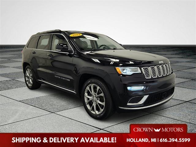 used 2021 Jeep Grand Cherokee car, priced at $36,970