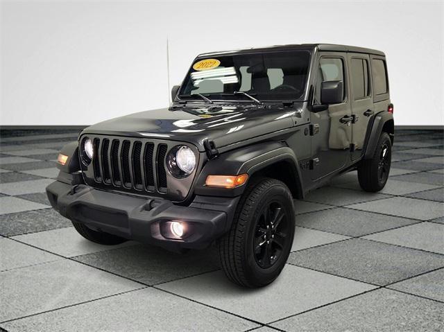 used 2022 Jeep Wrangler Unlimited car, priced at $33,436