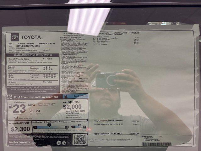 new 2025 Toyota Tacoma car, priced at $67,812