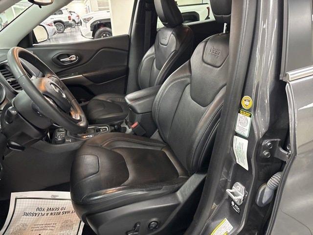 used 2021 Jeep Cherokee car, priced at $21,300