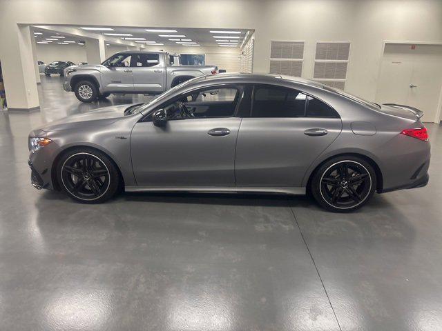 used 2023 Mercedes-Benz AMG CLA 45 car, priced at $45,000