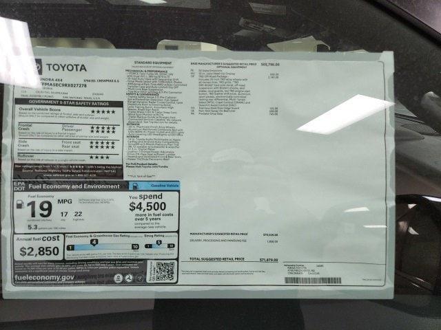 new 2024 Toyota Tundra car, priced at $67,204