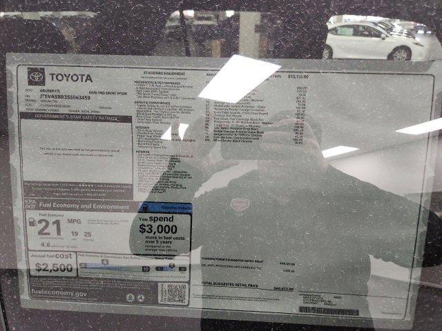 new 2025 Toyota 4Runner car, priced at $60,622