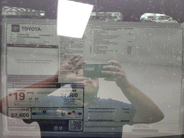 new 2026 Toyota Tundra car, priced at $57,379