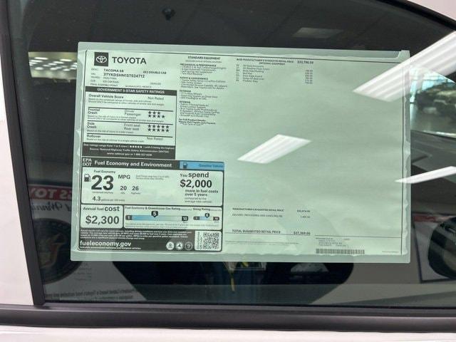 new 2025 Toyota Tacoma car, priced at $35,831