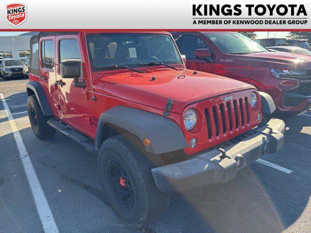 used 2016 Jeep Wrangler Unlimited car, priced at $18,750