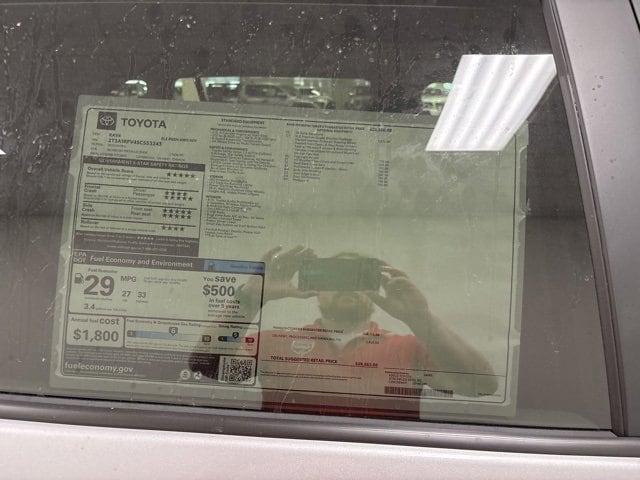new 2025 Toyota RAV4 car, priced at $39,563