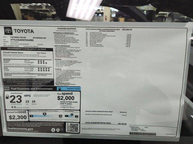 new 2025 Toyota Tacoma Hybrid car, priced at $61,102