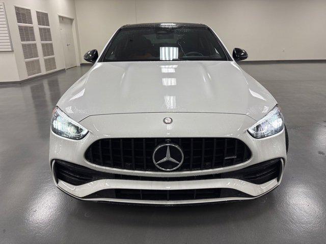 used 2025 Mercedes-Benz AMG C 43 car, priced at $59,519
