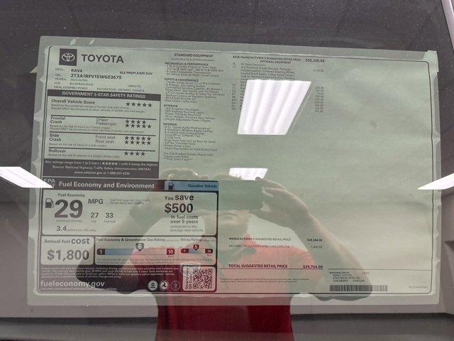 new 2025 Toyota RAV4 car, priced at $39,754
