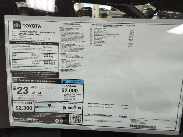 new 2025 Toyota Tacoma Hybrid car, priced at $53,408