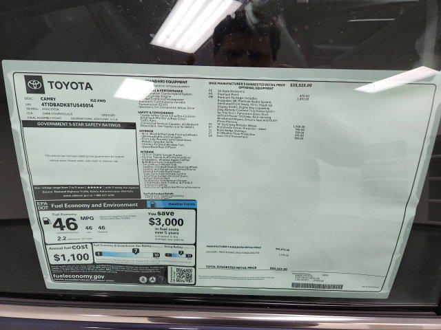 new 2026 Toyota Camry car, priced at $42,767
