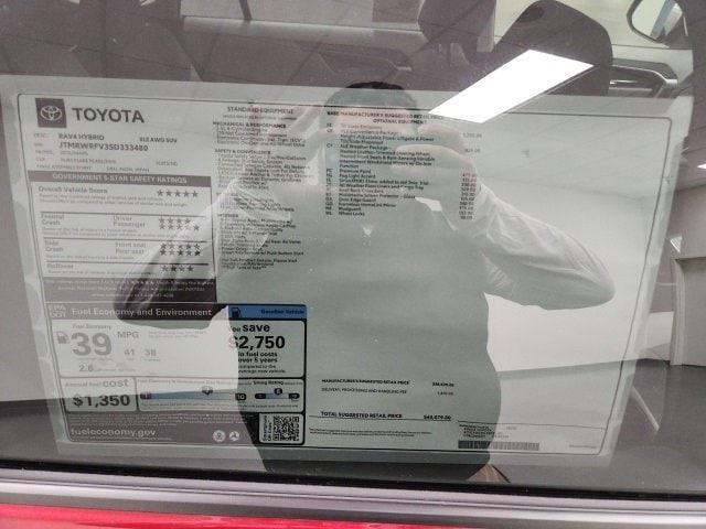 new 2025 Toyota RAV4 Hybrid car, priced at $42,728