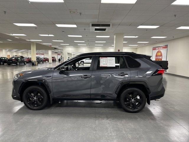 used 2021 Toyota RAV4 Hybrid car, priced at $34,474