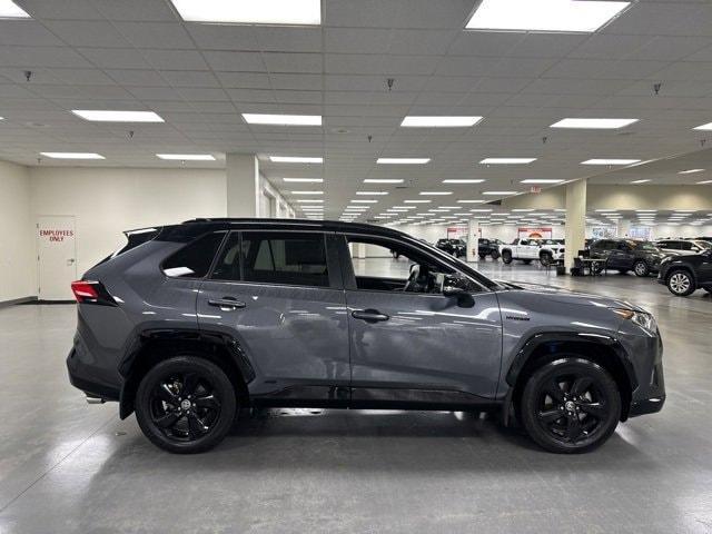 used 2021 Toyota RAV4 Hybrid car, priced at $34,474