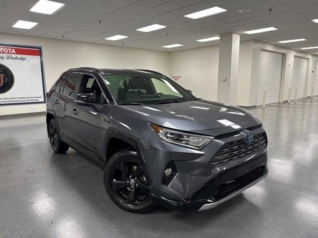 used 2021 Toyota RAV4 Hybrid car, priced at $34,474