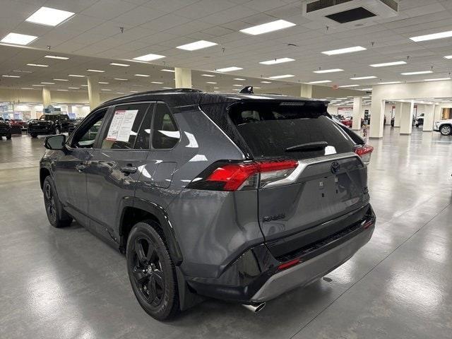 used 2021 Toyota RAV4 Hybrid car, priced at $34,474