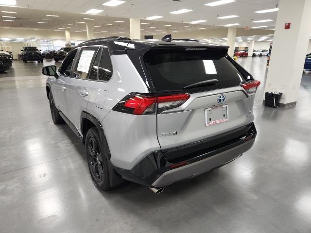 used 2021 Toyota RAV4 Hybrid car, priced at $28,975